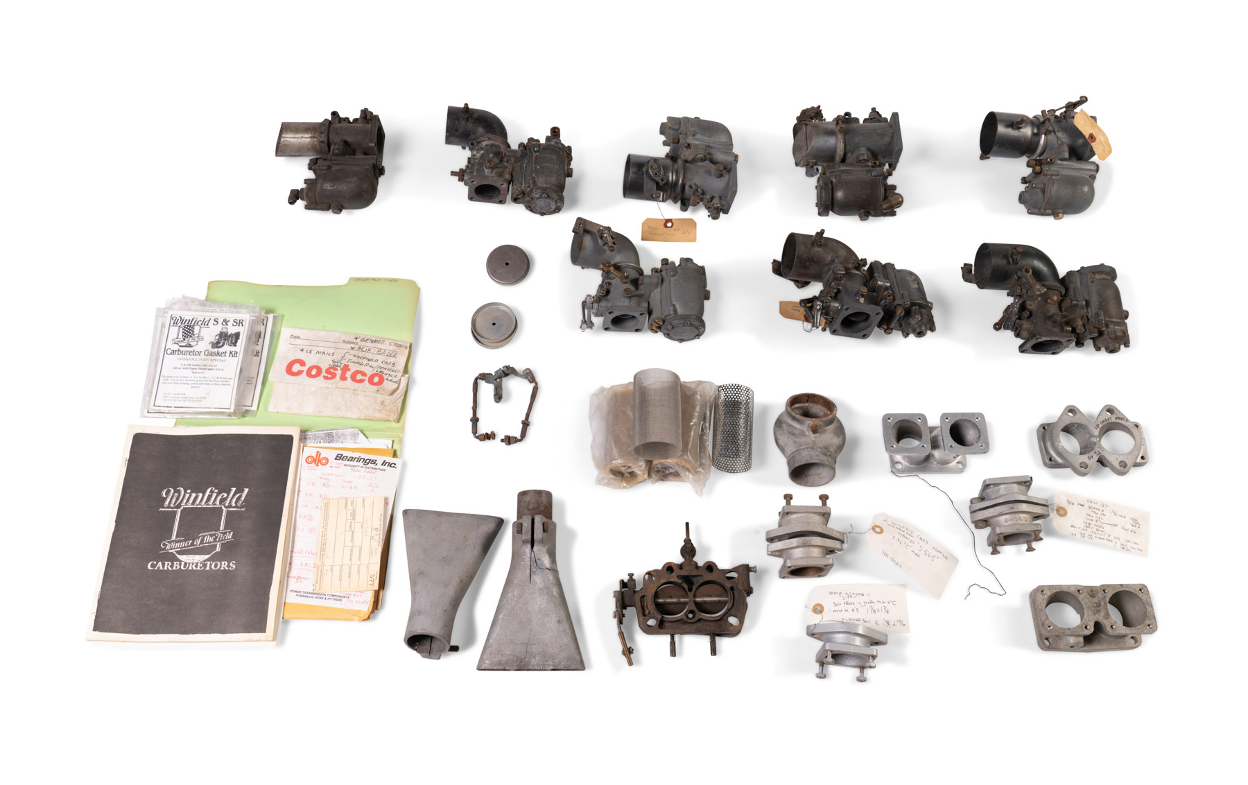 Assorted Winfield Carburetors Gooding & Company